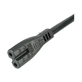 StarTech.com 1 m GB Laptop Ladekabel, BS 1363 Stecker auf C7, 2,5A 250V, 18AWG, Schwarz, Laptop Ersatzkabel, Drucker Stromkabel, UK Laptop Stromkabel/Netztkabel - UL gelistet (PXTNB2SUK1M)