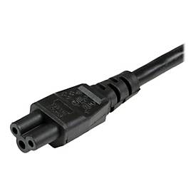 StarTech.com 1 m Laptop Ladekabel, EU Schuko auf C5, 2,5A 250V, 18AWG, Notebook / Laptop Ersatzstromkabel, Laptop Netzteil Stromkabel, Kleeblatt/Mickey Mouse Netzkabel (PXTNB3SEU1M)