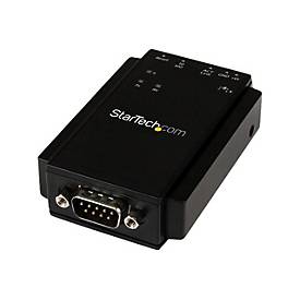 Image of StarTech.com 1 Port RS-232 Seriell zu IP Ethernet Geräteserver zur Hutschienennmontage - Serieller Geräteserver - Geräteserver