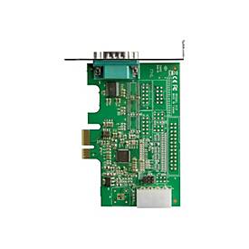 StarTech.com 1 Port Serielle PCI Express RS232 Adapter Karte - Serielle PCIe RS232 Kontroller Karte - PCIe zu Seriell DB9 - 16950 UART - Niedrigprofil-Erweiterungskarte - Windows & Linux (PEX1S953LP)