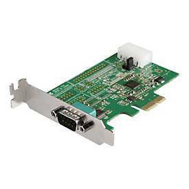 StarTech.com 1 Port Serielle PCI Express RS232 Adapter Karte - Serielle PCIe RS232 Kontroller Karte - PCIe zu Seriell DB9 - 16950 UART - Niedrigprofil-Erweiterungskarte - Windows & Linux (PEX1S953LP)