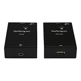 Image of StarTech.com 1 Port USB über Cat5 / Cat6 Extender bis zu 40m - USB über Ethernet Verlängerung - USB-Erweiterung - USB 2.0