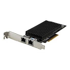 Image of StarTech.com 10 Gbit PCIe-Netzwerkkarte mit zwei Ports und 10 GBASE-T und NBASE-T - 2x RJ45 - Dual-NIC-Karte - ST10GSPEXNDP - Netzwerkadapter - PCIe 2.0 x8