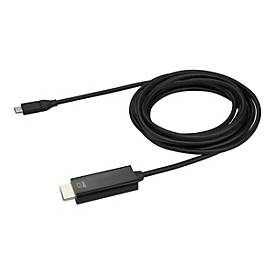 Image of StarTech.com 10ft (3m) USB C to HDMI Cable, 4K 60Hz USB Type C to HDMI 2.0 Video Adapter Cable, Thunderbolt 3 Compatible, Laptop to HDMI Monitor/Display, DP 1.2 Alt Mode HBR2 Cable, Black - 4K USB-C Video Cable (CDP2HD3MBNL) - Adapterkabel - HDMI ...