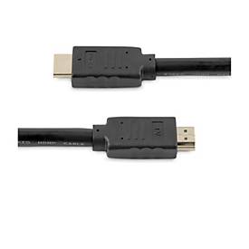 StarTech.com 10m(30ft) HDMI 2.0 Cable, 4K 60Hz Active HDMI Cable, CL2 Rated for In Wall Installation, Long Durable High Speed Ultra-HD HDMI Cable, HDR 10, 18Gbps, Male to Male Cord, Black - Al-Mylar EMI Shielding (HD2MM10MA)