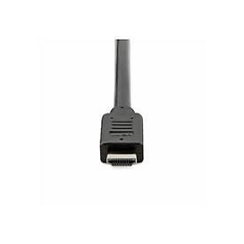 StarTech.com 10m(30ft) HDMI 2.0 Cable, 4K 60Hz Active HDMI Cable, CL2 Rated for In Wall Installation, Long Durable High Speed Ultra-HD HDMI Cable, HDR 10, 18Gbps, Male to Male Cord, Black - Al-Mylar EMI Shielding (HD2MM10MA)