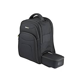 Image of StarTech.com 15.6" Laptop Backpack with Removable Accessory Organizer Case, Business Travel Backpack, Ergonomic Commuter Computer Bag, Durable Ballistic Nylon, NoteBook/Tablet Compartments - Work Notebook Backpack (NTBKBAG156) - Notebook-Rucksack