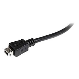 StarTech.com 15 cm Micro USB auf Mini USB-Adapterkabel – Stecker/Buchse - USB-Adapter - Mini-USB, Typ B (W)