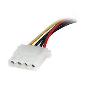 StarTech.com 15cm SATA auf LP4 Stromadapter - Bu/St - Netzteil - SATA-Stromstecker (M)