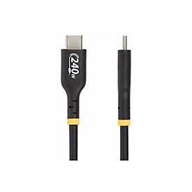 StarTech.com 1m USB-C Ladekabel, USB-IF zertifiziert, 240W PD EPR, M/M - USB-Kabel - USB-C (M)