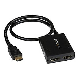 Image of StarTech.com 2 Port HDMI 4k Video Splitter - 1x2 HDMI Verteiler - 4k @ 30 Hz - 2-fach Ultra HD 1080p HDMI Switch - Video-/Audio-Splitter - 2 x HDMI