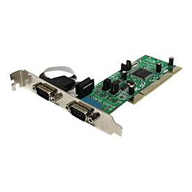 Image of StarTech.com 2 Port Serielle RS422/485 PCI Schnittstellenkarte mit 161050 UART - Serieller Adapter - PCI-X - RS-422/485 x 2