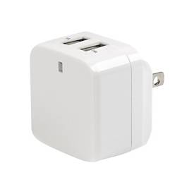StarTech.com 2 Port USB Ladegerät / Netzteil - 2-fach Ladestecker 17 Watt / 3.4 Amp - Dual Reiseladegerät 110 / 220V - Weiß - Netzteil - 17 Watt - 3.4 A - 2 Ausgabeanschlussstellen (USB)