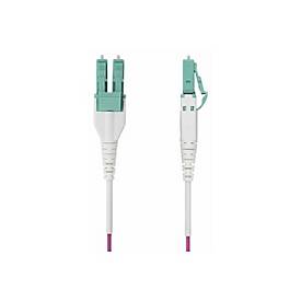 StarTech.com 20m (66ft) LC/LC (UPC) OM4 Multimode Fiber Optic Cable, OFNR - Patch-Kabel - LC/UPC Duplex Multi-Mode (M)