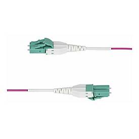 StarTech.com 30m (98.4ft) LC/LC (UPC) OM4 Multimode Fiber Optic Cable - Patch-Kabel - LC/UPC Duplex Multi-Mode (M)