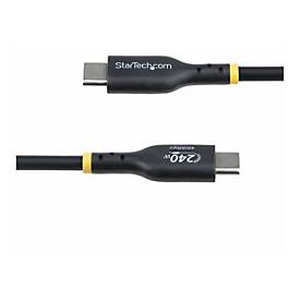 StarTech.com 3m USB-C Ladekabel, USB-IF zertifiziert, 240W PD EPR, M/M - USB-Kabel - USB-C (M)