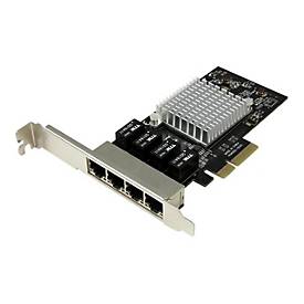 Image of StarTech.com 4 Port PCI Express Gigabit Ethernet Netzwerkkarte - Intel I350 NIC - 4-fach PCIe Netzwerk Adapter mit Intel Chip - Netzwerkadapter - PCIe x4