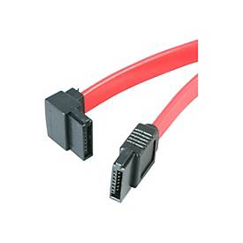 StarTech.com 45cm SATA Kabel links gewinkelt - Serial-ATA Anschlusskabel St/St - SATA-Kabel - Serial ATA 150/300/600 - SATA (R)
