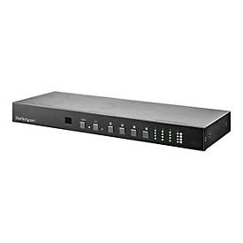 Image of StarTech.com 4x4 HDMI Matrix Switch mit Audio- und Ethernet-Steuerung - 4K 60Hz - HDMI-Switch - Rack-montierbar (VS424HD4K60) - Video/Audio-Schalter - 4 Anschlüsse