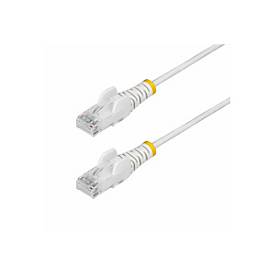StarTech.com 5m White Slim CAT6 Ethernet Cable, Snagless, 28AWG, LSZH - Patch-Kabel - RJ-45 (M)