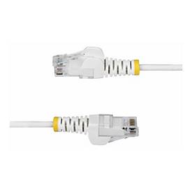 StarTech.com 5m White Slim CAT6 Ethernet Cable, Snagless, 28AWG, LSZH - Patch-Kabel - RJ-45 (M)