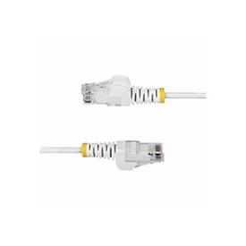 StarTech.com 5m White Slim CAT6 Ethernet Cable, Snagless, 28AWG, LSZH - Patch-Kabel - RJ-45 (M)