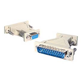 StarTech.com DB9 auf DB25 Seriell Adapterkabel - Bu/St - Serieller Adapter - DB-9 (W)