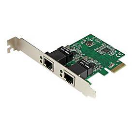 Image of StarTech.com Dual Port Gigabit PCI Express Server Network Adapter Card - 1 Gbps PCIe NIC - Dual Port Server Adapter - 2 Port Ethernet Card (ST1000SPEXD4) - Netzwerkadapter - PCIe - Gigabit Ethernet x 2