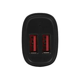 StarTech.com Dual Port USB KFZ Ladegerät - 24W/4.8 - Weiß - 2 Port USB Autoladegerät - Auto-Netzteil - 24 Watt - 4.8 A - 2 Ausgabeanschlussstellen (USB)