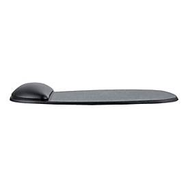 StarTech.com Ergonomisches Mauspad mit Gelkissen, 17x18x2cm, Gepolstertes Gel Mauspad für ergonomischer Arbeitsplatz mit Handgelenkauflage und rutschfeste PU-Basis unterlage (B-ERGO-MOUSE-PAD)