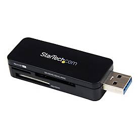 Image of StarTech.com Externer USB 3.0 Kartenleser - MultiCard Speicherkartenleser (SD, MMC, SDHC, CF, Mini-/ Micro-SD) - Kartenlesegerät - Kartenleser - USB 3.0