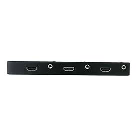 StarTech.com HDMI Splitter 1 In 2 Out - 1080p - 2 Port - Signal Amplifier - Rugged - HDMI Multi Port - HDMI Audio Splitter (ST122HDMI2)