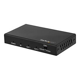 Image of StarTech.com HDMI Splitter - 2-Port - 4K 60Hz - HDR - 1x2 HDMI Verteiler - Video-/Audio-Splitter - 2 Anschlüsse