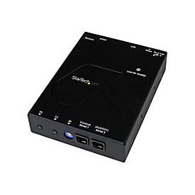 Image of StarTech.com HDMI über Cat5/6 Ethernet LAN Empfänger für ST12MHDLAN - HDMI over IP Gigabit Netzwerk Cat 6 Extender Empfänger - 1080p - Erweiterung für Video/Audio - GigE, HDMI