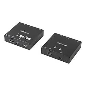 Image of StarTech.com HDMI über Cat6 Extender mit 4 Port USB - HDMI over Cat5 oder Cat 6 - 1080p - 50m - Video/Audio/Infrarot/USB Extender