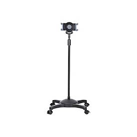 Image of StarTech.com Mobile Tablet Stand w/ Lockable Wheels, Height Adjustable, Universal Rolling Floor Stand for Tablets from 7 to 11 inch, Portable Tablet Stand w/ Detachable Tablet Holder, TAA - Ergonomic Tablet Stand - Wagen - für Tablett
