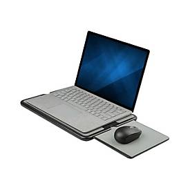 Image of StarTech.com NTBKPAD Laptop Scho?tisch (Fur 13 und 15 Zoll Laptops, tragbares Notebook Scho?tablett, ausziehbares Mauspad, rutschfeste Hitzeschutz Oberflache) - Notebook Pad