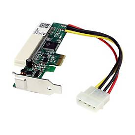 Image of StarTech.com PCI Express Schnittstellenkarte für PCI Low Profile Adapter Karte - 1 x PCI-e (Stecker) 1 x PCI (Buchse) - PCIe x1-zu-PCI-Steckplatzadapter