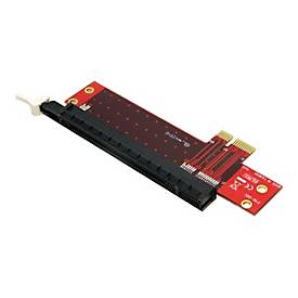 Image of StarTech.com PCI Express x1 auf x16 Extender Adapter - PCIe Riser Verlängerung Karte - PCIe x1-zu-PCIe x16-Steckplatzadapter
