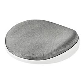 StarTech.com ROLWRSTRST Hanballenauflage (Handgelenkstütze für's Büro, ergonomisch, gepolsterter Stoff, gleitend, silber)