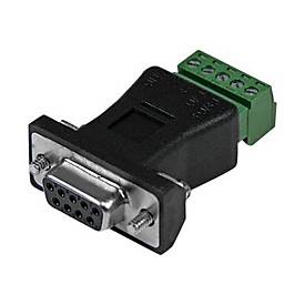 Image of StarTech.com RS422 RS485 Seriell DB9 auf Klemmleiste - Serieller Adapter - 5-poliger Anschlussblock bis DB-9