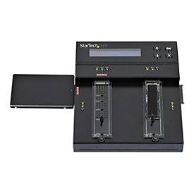 StarTech.com Selbständiger M.2 SATA & M.2 NVMe Duplikator und Löscher - SATA/SSD Festplatten klonen/löschen für M.2 PCIe AHCI/NVMe, M.2 SATA, 2.5/3.5' SATA Laufwerke - HDD cloner, TAA (SM2DUPE11)