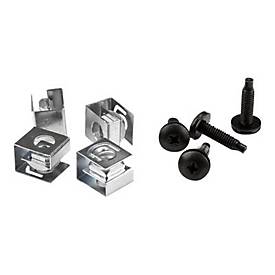 Server Rack Schrauben und Klippmutter - 10-32 - Rackmontage Schrauben und Schnappmuttern - 50 Pack Schrauben für Rack