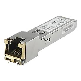 StarTech.com SFP1GETST Transceiver Modul (SFP Module, 1000Base-T  Juniper kompatibel, Kupfer, RJ-45 Kupfer mit DDM) - SF