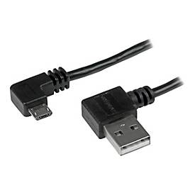 StarTech.com StarTech Micro USB Kabel mit rechts gewinkelten Anschlüssen - Stecker/Stecker - 1m - USB A zu Micro B Anschlusskabel - USB-Kabel - Micro-USB Typ B (M)