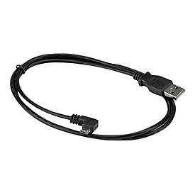 StarTech.com StarTech Micro USB Lade/Sync-Kabel - St/St - Micro USB linksgewinkelt - 1m - USB auf Micro USB Ladekabel - USB-Kabel - Micro-USB Typ B (M)