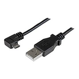StarTech.com StarTech Micro USB Lade/Sync-Kabel - St/St - Micro USB rechts gewinkelt - 2m - USB auf Micro USB Ladekabel - USB-Kabel - Micro-USB Typ B (M)