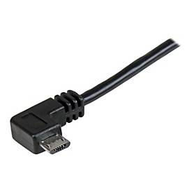 StarTech.com StarTech Micro USB Lade/Sync-Kabel - St/St - Micro USB rechts gewinkelt - 2m - USB auf Micro USB Ladekabel - USB-Kabel - Micro-USB Typ B (M)