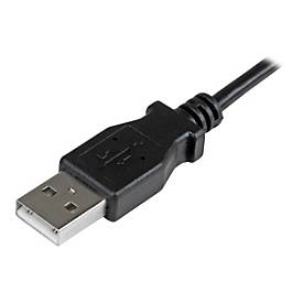 StarTech.com StarTech Micro USB Lade- und Sync-Kabel St/St - Rechts gewinkelt Micro-USB - 0,5m - USB-Kabel - Micro-USB Typ B (M)