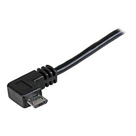 StarTech.com StarTech Micro USB Lade- und Sync-Kabel St/St - Rechts gewinkelt Micro-USB - 0,5m - USB-Kabel - Micro-USB Typ B (M)